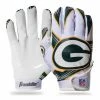 Coupon 👍 Outlet 🎉 NFL Golf & Sports Equipment Franklin Sports Youth Green Bay Packers Receiver Gloves 😀 🔔 -Franklin Sports Shop unnamed file 176