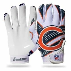 Hot Sale 🧨 Brand new 🥰 NFL Golf & Sports Equipment Franklin Sports Chicago Bears Receiver Gloves ✨ ✔️