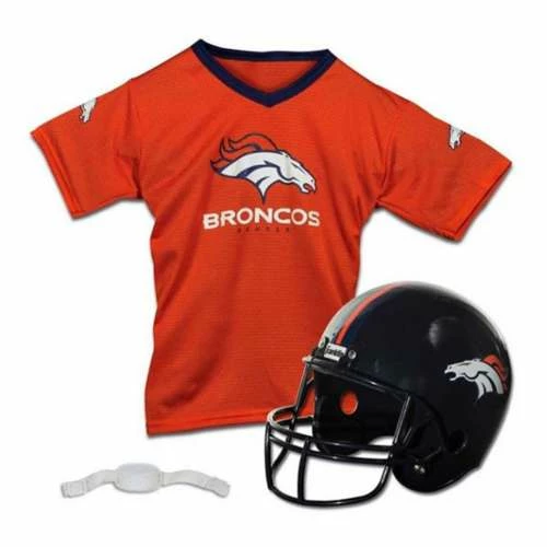 Cheap π Cheap π NFL Sets & Bodysuits Franklin Sports Kids' Denver Broncos Helmet & Jersey Set β¨ π 3 Cheap π Cheap π NFL Sets & Bodysuits Franklin Sports Kids' Denver Broncos Helmet & Jersey Set β¨ π