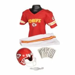 Best reviews of 🔥 Coupon 👏 NFL Golf & Sports Equipment Franklin Sports Kansas City Chiefs Deluxe Football Uniform Set 🤩 🔔