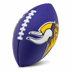 Best deal ⌛ Outlet 🎉 NFL Golf & Sports Equipment Franklin Sports Minnesota Vikings 3D Mini Football ✔️ 🎁