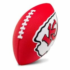 New 🧨 Promo ❤️ NFL Golf & Sports Equipment Franklin Sports Kansas City Chiefs 3D Mini Football 🧨 🔥