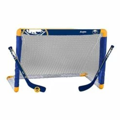 Budget ✨ Best Sale ⌛ NHL Golf & Sports Equipment Franklin Sports NHL Buffalo Sabres Mini Hockey Set 🎉 🎉