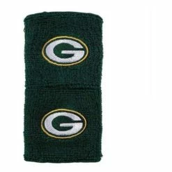 Outlet ✔️ Buy ✔️ NFL Golf & Sports Equipment Franklin Sports Green Bay Packers Wristband 2pk 🥰 😀