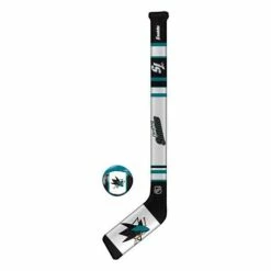 Flash Sale 🎉 Promo 🔥 NHL Golf & Sports Equipment Franklin Sports San Jose Sharks Stick And Puck Soft Set ✔️ ⭐