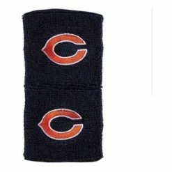 Cheapest 😀 Deals 😉 NFL Golf & Sports Equipment Franklin Sports Chicago Bears Wristband 2pk 🤩 👏