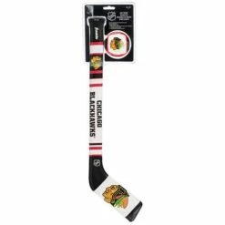 Best Pirce ❤️ Coupon 😍 NHL Golf & Sports Equipment Franklin Sports Chicago Blackhawks Soft Stick And Puck Set 🧨 🎁