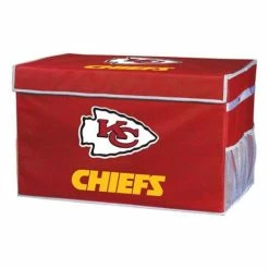 Buy 👏 Best deal ✨ NFL Golf & Sports Equipment Franklin Sports Kansas City Chiefs Collapsible Footlocker Storage Bin ❤️ 🎁