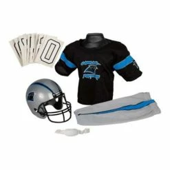 Best deal 👍 Flash Sale 👏 NFL Golf & Sports Equipment Franklin Sports Carolina Panthers Deluxe Football Uniform Set 😀 ⌛