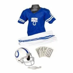 New ✔️ Best deal 🥰 NFL Golf & Sports Equipment Franklin Sports Indianapolis Colts Deluxe Football Uniform Set ⭐ 🤩