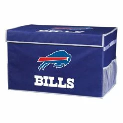 Promo ✨ Discount 🌟 NFL Golf & Sports Equipment Franklin Sports Buffalo Bills Collapsible Footlocker Storage Bin ✨ 🧨