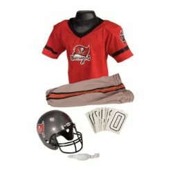 Coupon ❤️ Top 10 😍 NFL Golf & Sports Equipment Franklin Sports Tampa Bay Buccaneers Deluxe Football Uniform Set 😉 ⌛