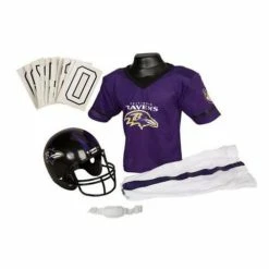 Best reviews of ⌛ Deals 😀 NFL Golf & Sports Equipment Franklin Sports Baltimore Ravens Deluxe Football Uniform Set 🥰 ✔️
