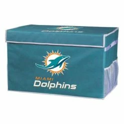 Discount β Best Pirce β€οΈ NFL Golf & Sports Equipment Franklin Sports Miami Dolphins Collapsible Footlocker Storage Bin π π