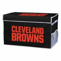 Cheap 🌟 Budget 🛒 NFL Golf & Sports Equipment Franklin Sports Cleveland Browns Collapsible Footlocker Storage Bin 🔔 💯 -Franklin Sports Shop unnamed file 331