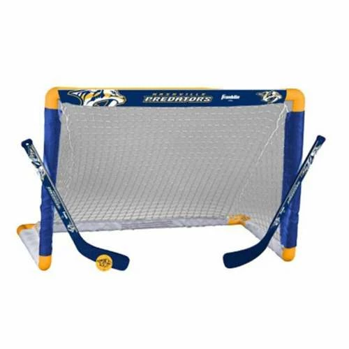 Top 10 β€οΈ Outlet π NHL Golf & Sports Equipment Franklin Sports NHL Nashville Predators Mini Hockey Set β¨ π₯ 3 Top 10 β€οΈ Outlet π NHL Golf & Sports Equipment Franklin Sports NHL Nashville Predators Mini Hockey Set β¨ π₯