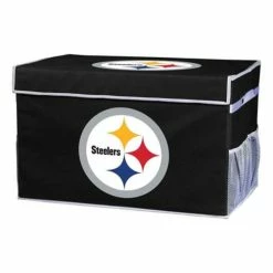 Wholesale 😍 Outlet 😉 NFL Golf & Sports Equipment Franklin Sports Pittsburgh Steelers Collapsible Footlocker Storage Bin 👏 ⌛