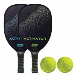 Best Pirce 🎉 New 🥰 Franklin Sports Pickleball Paddles Franklin Activator 2 Player Wood Pickleball Paddle And Ball Set 🥰 😉