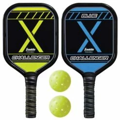 New ⌛ Flash Sale 🎁 Franklin Sports Pickleball Paddles Franklin 2 Player Aluminum Pickleball Set 😀 ✨